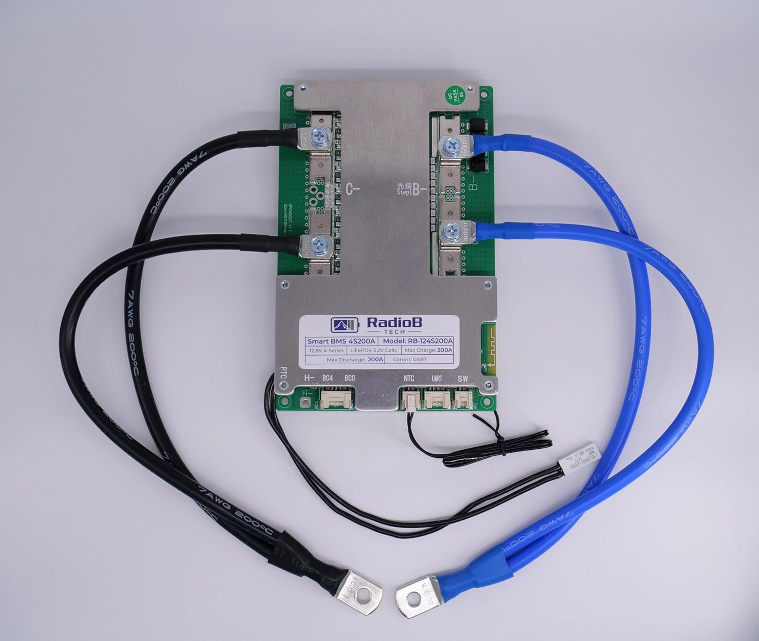 Smart BMS 4S 12V 150A Lithium Lifepo4 Battery Management with