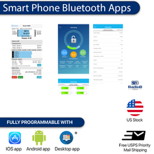 Load image into Gallery viewer, Smart BMS 4S 12V 200A Lithium Lifepo4 Battery Management with Balance Leads and Wireless Bluetooth Module - 4 Cells 12.8 Volts DIY Programmable